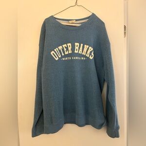 Women’s XL crewneck sweatshirt, Outer Banks NC
